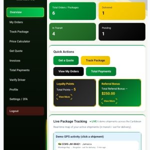 CCMS Dashboard